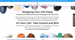 Desktop Screenshot of designingyourlifetoday.com